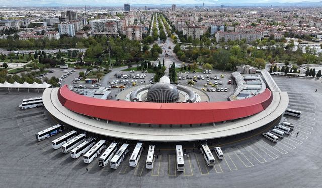 Konya Otogarı 2025’te 18 milyona yakın yolcuya hizmet verdi