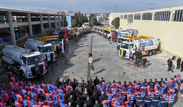 KOSKİ 177 milyon lira bedelle filosuna 19 yeni araç kattı