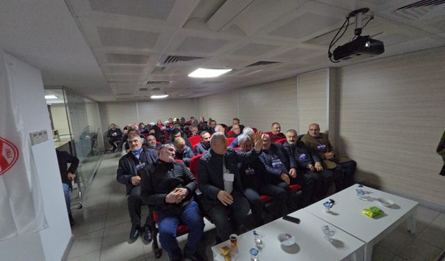 Özulaş A.Ş.’nin şoförlere yönelik sürdürdüğü hizmet içi eğitim programları devam ediyor