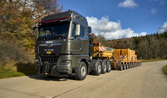 MAN, 250 tonluk yeni ağır hizmet çekicisi TGX’i tanıttı