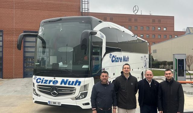 Koluman Otomotiv’den Özlem Cizre Nuh Turizm’e Travego teslimatı