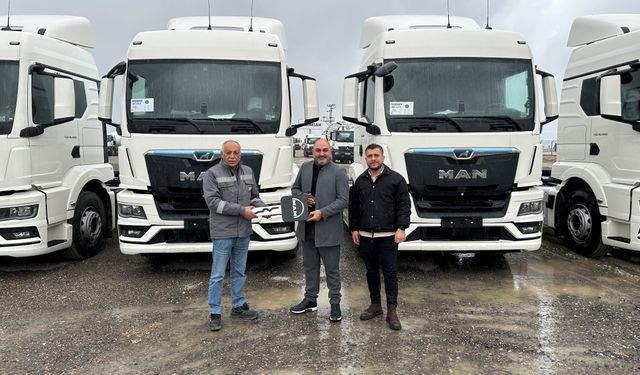 Makimsan araç parkını 20 adet MAN çekiciyle güçlendirdi