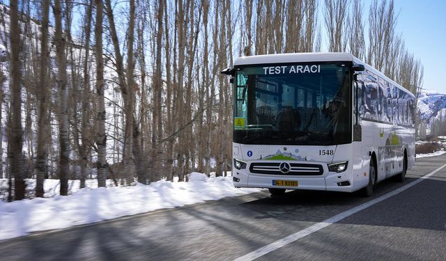 Mercedes-Benz Otobüsleri Zorlu Kış Testini Tamamladı