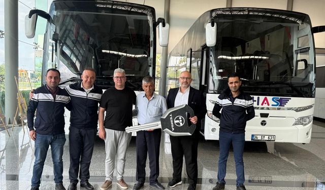 TEMSA’dan Has Turizm bireyselcisi Şahin Yumuşa'ya 3 adet Maraton teslimatı