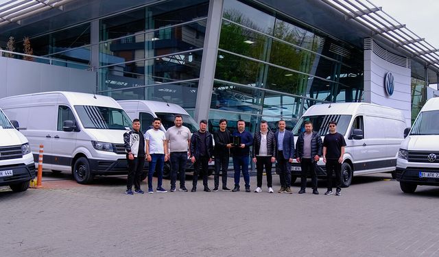Volkswagen Ticari Araç’tan Yıldırımlar Lojistik Filosuna Crafter Teslimatı