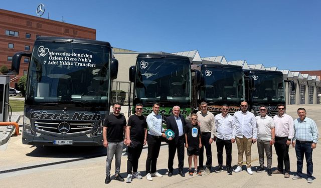 Özlem Cizre Nuh’tan 4 Mercedes-Benz Travego Yatırımı