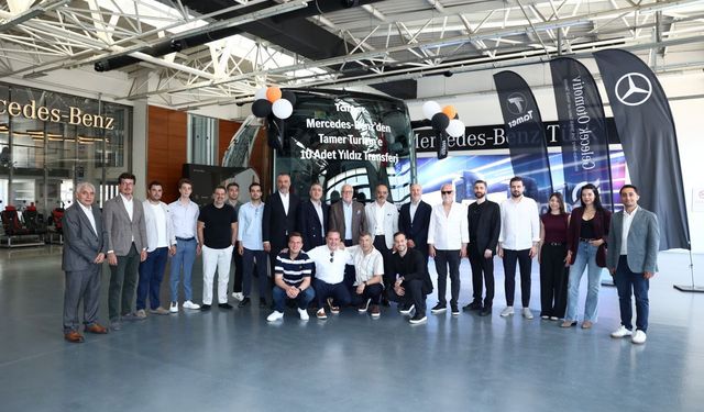 Tamer Turizm 10 Adet Mercedes-Benz Tourismo ile Filosunu Genişletti
