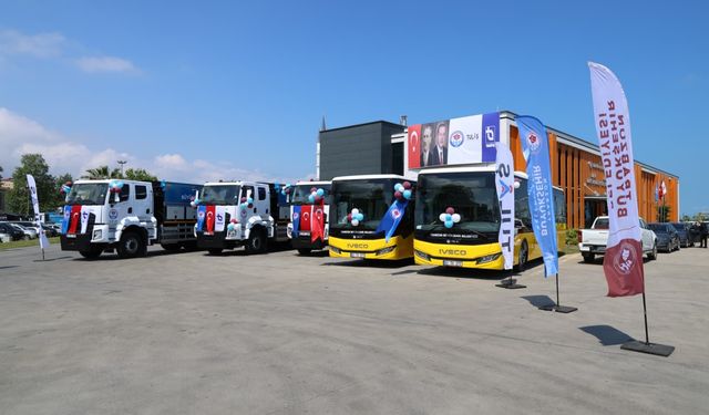 5 yeni aracı daha hizmete aldı