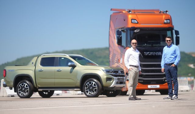 Scania ve Volkswagen Ticari Araç Test Sürüş Etkinliğinde Bir Araya Geldi
