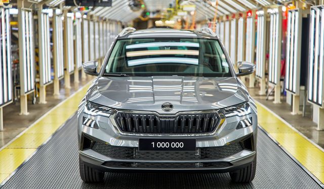 Škoda Karoq Üretiminde 1 Milyonuncu Aracını Banttan İndirdi
