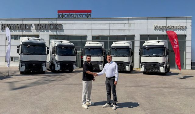 Aybir Lojistik filosuna 5 adet Renault Trucks T 480 kattı