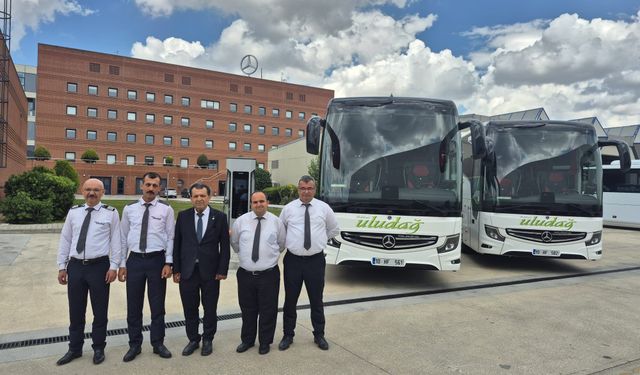 Balıkesir Uludağ 10 adet Mercedes-Benz Tourismo yatırımını tamamladı