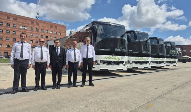 Balıkesir Uludağ Turizm filosuna 4 adet Tourismo daha kattı