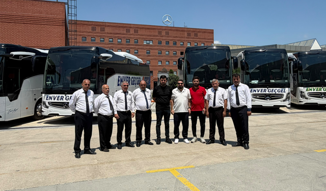 Enver Geçgel Turizm filosuna 4 adet Travego, 2 adet Tourismo kattı