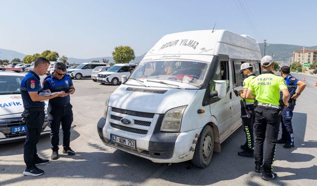 Tarım işçisi servislerine sıkı denetim
