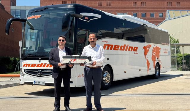 Heska Motorlu Araçlar’dan Malatya Medine Turizm’e 2 adet Tourismo teslimatı