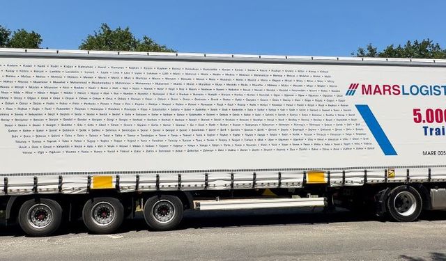 Mars Logistics 5000. Treylerini Çalışanlarının İsimleriyle Yola Çıkardı