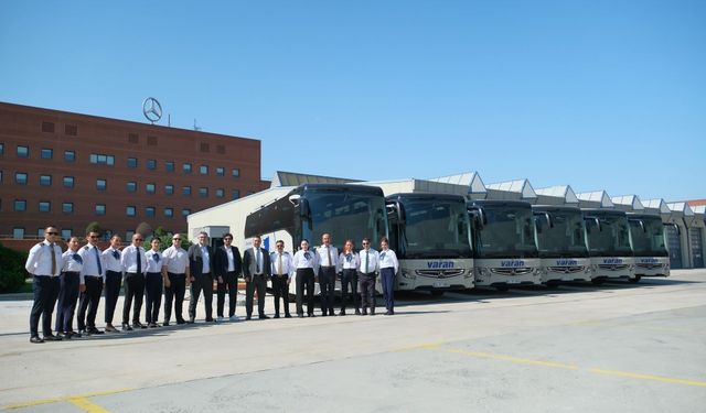 Hassoy Motorlu Vasıtalar’dan Varan Turizm’e 6 adet Tourismo teslimatı