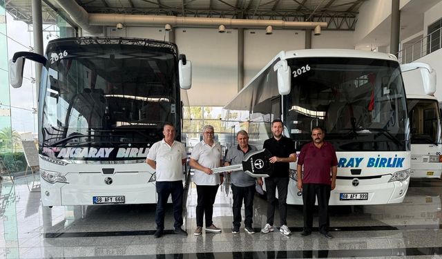 TEMSA’dan Yükseller Aksaray Birlik Seyahat’e Maraton ve Safir teslimatı