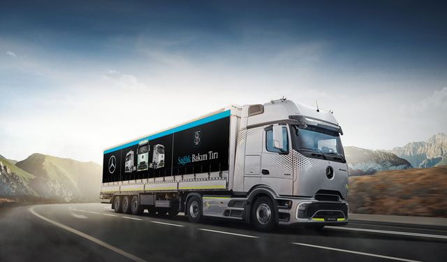 Mercedes-Benz Türk'ün Sağlık Bakım Tırı Projesine Stevie Awards’tan 2 Gold Ödül