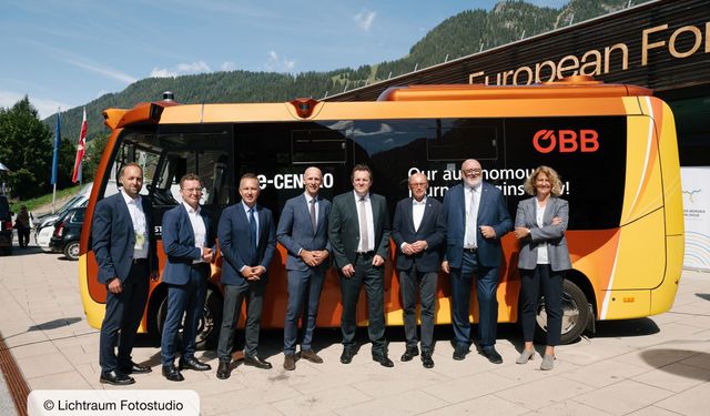 ÖBB, Alpbach’ta Otonom Otokar e‑Centro ile yolcu taşımaya başladı