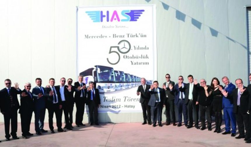 Has Turizm 50. Yılda 50 Otobüs