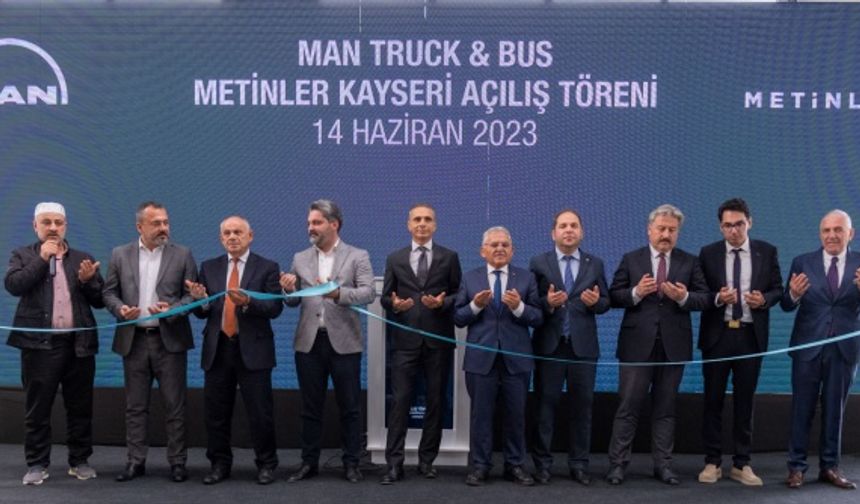 MAN KAYSERİ METİNLER PLAZA AÇILIŞI
