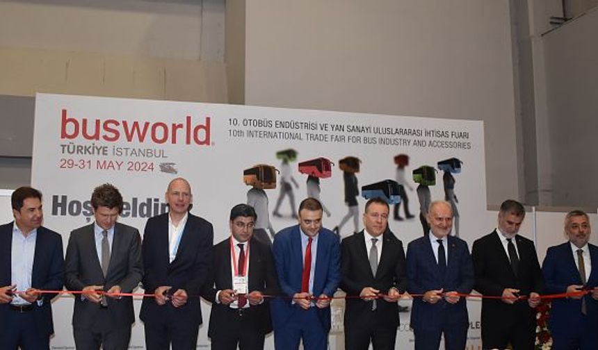 Busworld Türkiye Fuarı kapılarını açtı