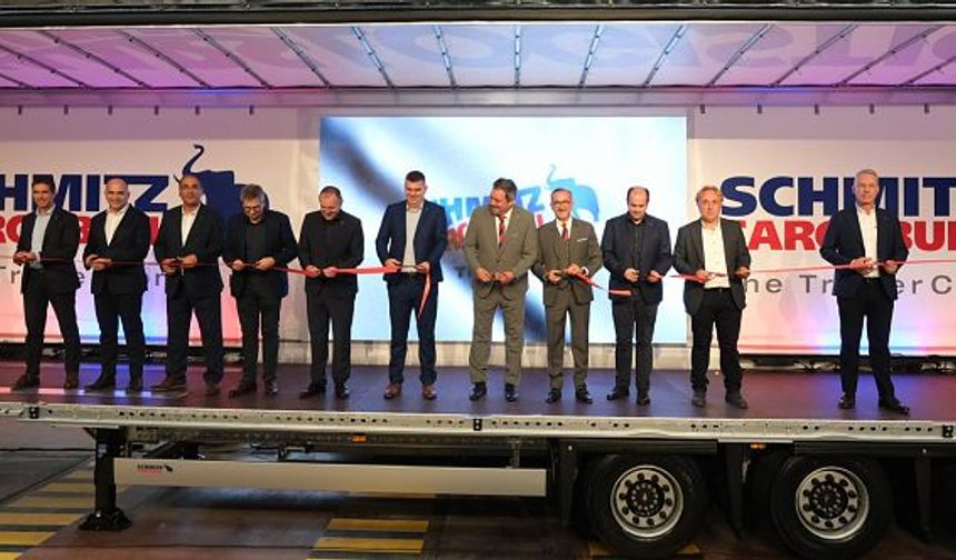 Schmitz Cargobull Türkiye Merkez Servisi açıldı