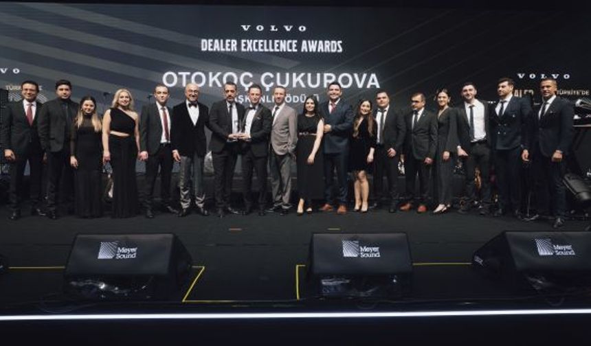 Otokoç Volvo Çukurova şubesi 2024 Volvo Başkanlık Ödülü”nü kazandı