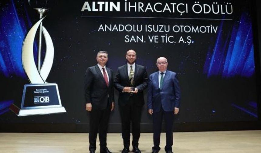 Anadolu Isuzu Dördüncü Kez “İhracat Başarı Ödülü”nün sahibi oldu
