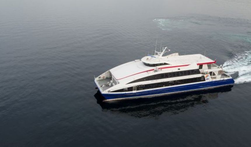 İDO Akdeniz'de ilk seferini gerçekleştirdi