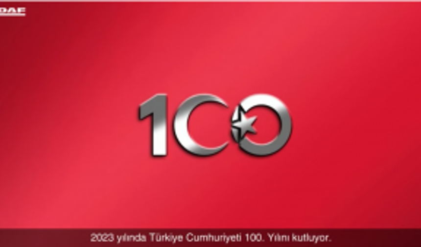 DAF Trucks, Türkiye Cumhuriyeti 100. Yıl Özel Seri