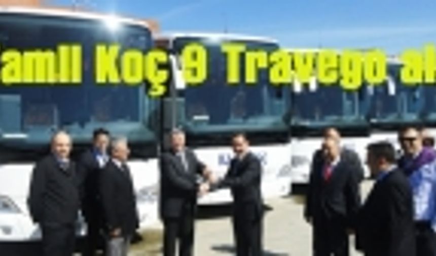 Kamil Koç filosuna 9 Mercedes-Benz Travego 