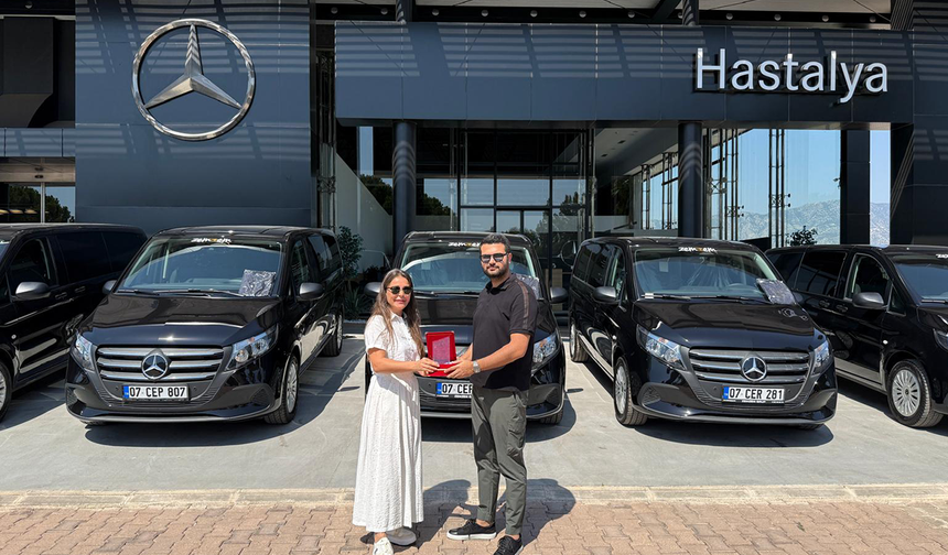 Zemzem Grup filosuna 10 Mercedes-Benz Vito kattı