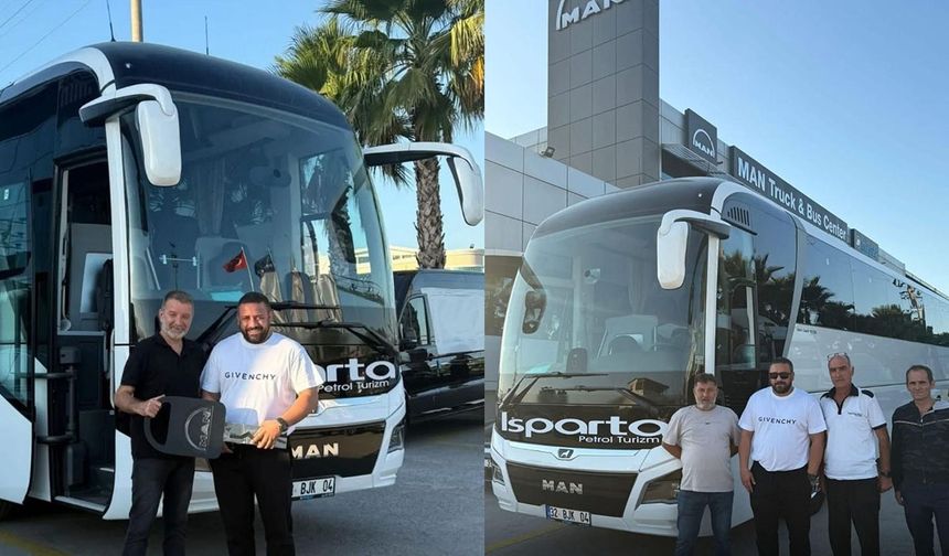 MAPAR Otomotiv Isparta Petrol Turizm’e 20 MAN Lion’s Coach satışının ilk teslimatını gerçekleştirdi