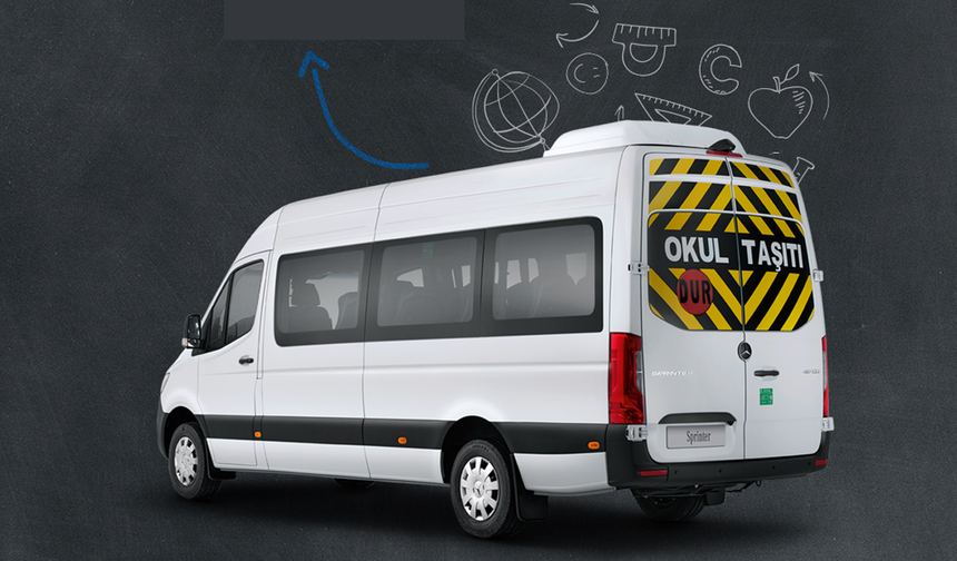 Mercedes-Benz Sprinter ile okul Yolu Daha Güvenli