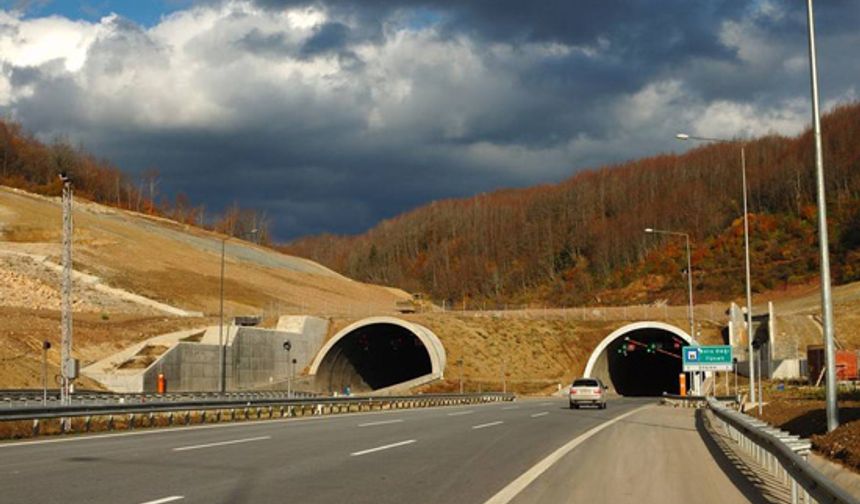 Bolu Dağı Tüneli hafta içi 5 saat süreyle kapalı olacak
