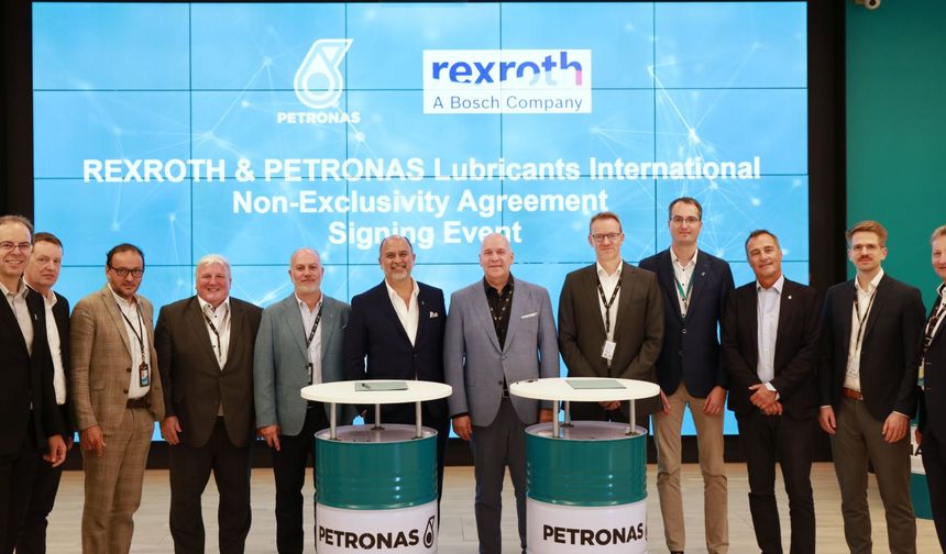 PETRONAS Madeni Yağlar (PLI) ve Bosch Rexroth iş birliği yapıyor