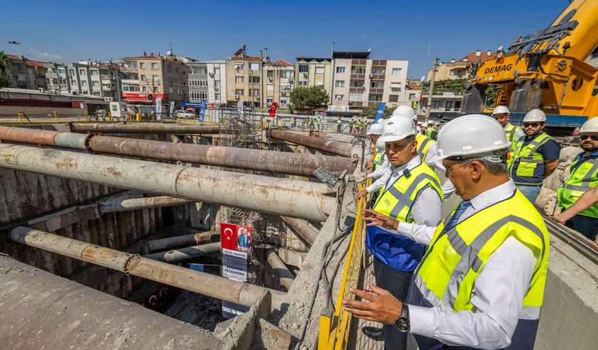 Buca Metrosu tünelleri 2027’nin sonunda Fuar İzmir’le buluşacak