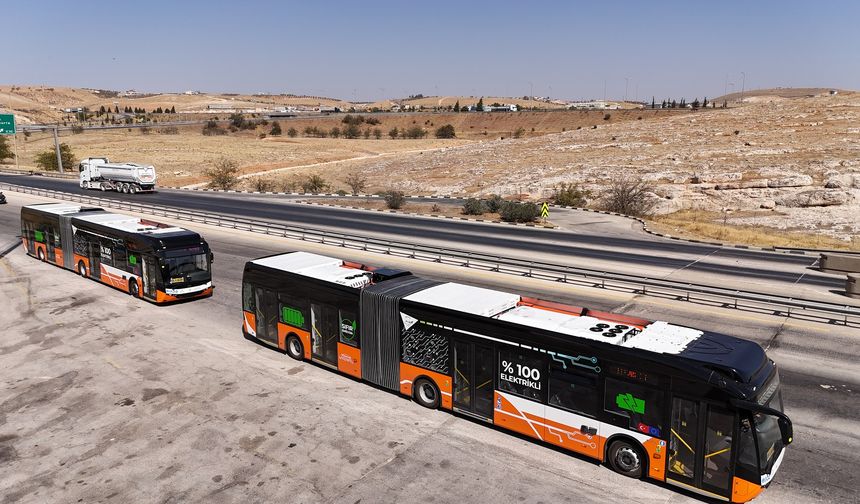25 elektrikli otobüsten 3’ü Gaziantep’e ulaştı