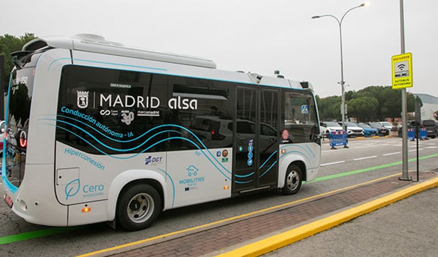 Otonom e-CENTRO Madrid’de Hizmete Başladı