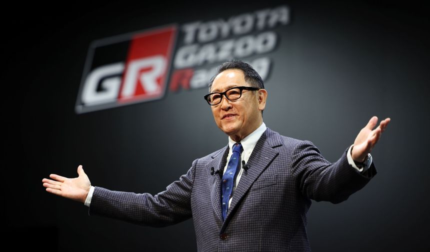 Toyota Başkanı Akio Toyoda, Altın Direksiyon Ödülü aldı
