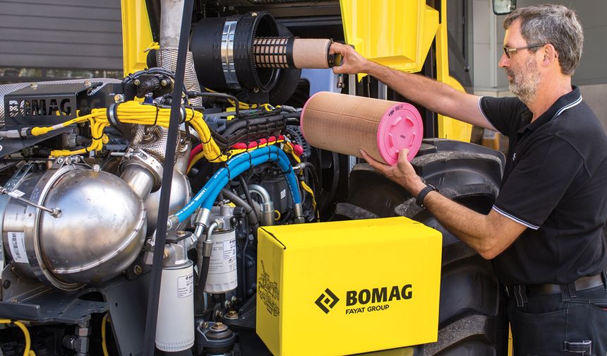BOMAG’ın Kasım Ayına Özel “Filtre ve Bakım Kampanyası” Başladı!