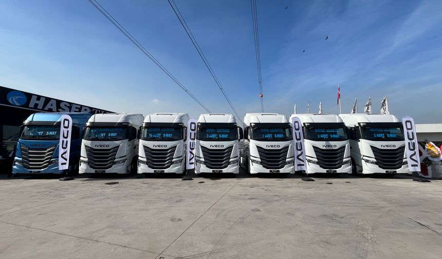 IVECO bayisi HASER Motorlu Araçlar teslimatlarına açılış günü başladı
