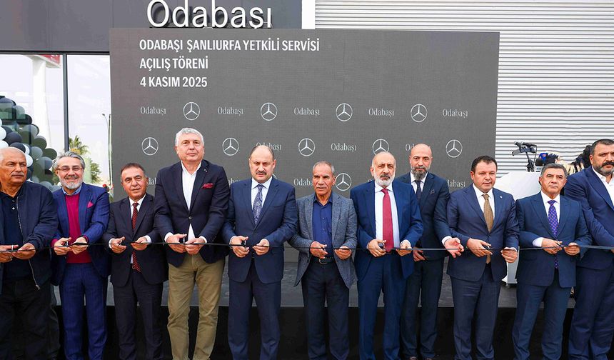 Mercedes-Benz Türk Odabaşı Şanlıurfa Yetkili Servisi Hizmete Açıldı
