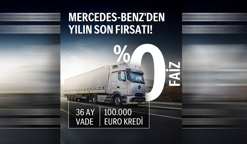 Mercedes-Benz Türk’ten Kasım Ayına Özel Finansman Fırsatları