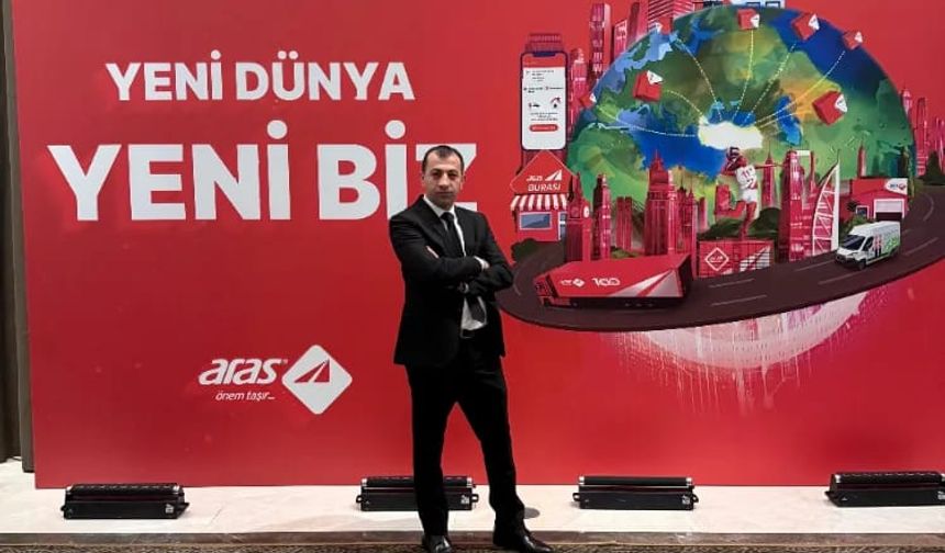 2025 Yılının “En İyi Yöneticisi” Ödülü Aras Kargo Trakya Kurumsal Şube Müdürü Davut Marufoğlu’na verildi