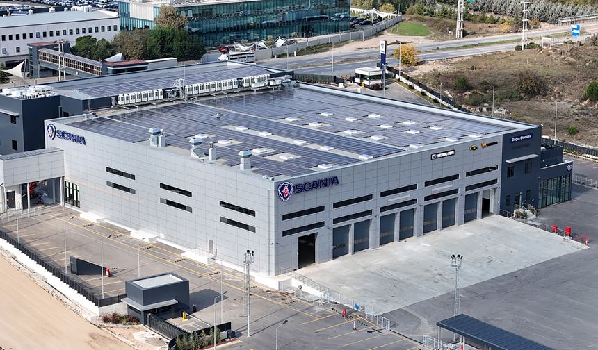 Scania’nın yeni nesil satış ve servis merkezi Şekerpınar’da hizmete başlıyor