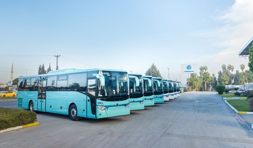 TEMSA’dan İrlanda, Portekiz ve İtalya’ya 65 yeni araç teslimatı